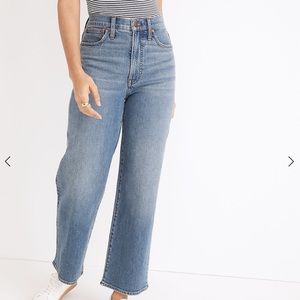 Madewell PVJ Wide Leg in Montclare Wash